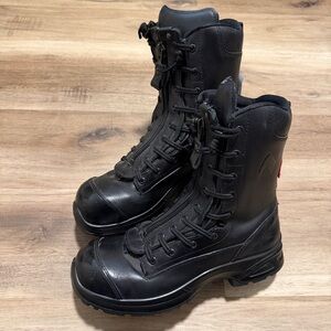 HAIX Black Leather Airpower XR2 Gore Crosstech Composite Toe Size 9.5 W